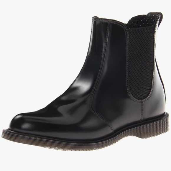 Dr. Martens Shoes - DR MARTENS FLORA PATENT LEATHER CHELSEA BOOTS SIZE 7